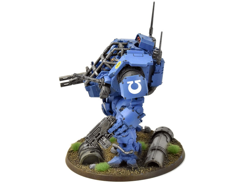 Games Workshop SPACE MARINES Invictor Tactical Warsuit #1 PRO PAINTED 40K Ultramarines