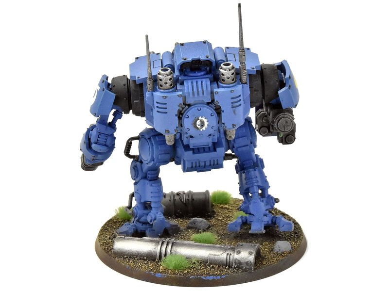 Games Workshop SPACE MARINES Invictor Tactical Warsuit #1 PRO PAINTED 40K Ultramarines
