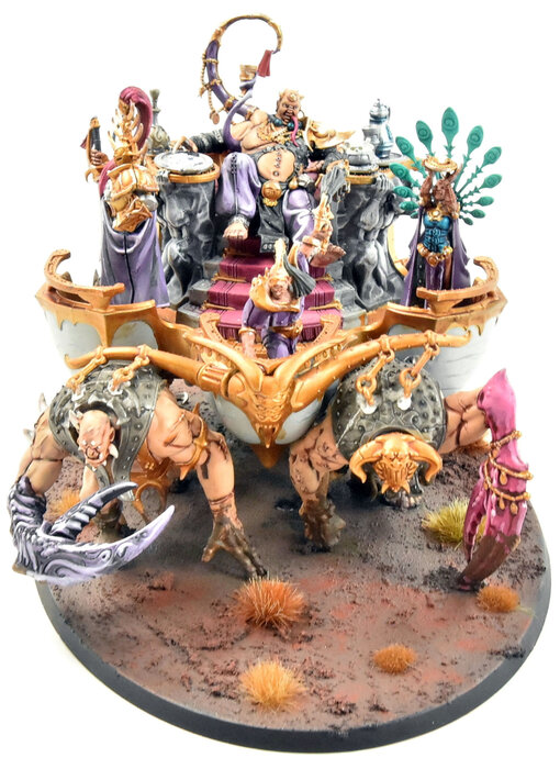 HEDONITES OF SLAANESH Glutos Orscollion Lord of Gluttony #1 PRO PAINTED Sigmar
