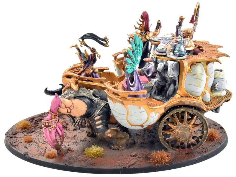Games Workshop HEDONITES OF SLAANESH Glutos Orscollion Lord of Gluttony #1 PRO PAINTED Sigmar
