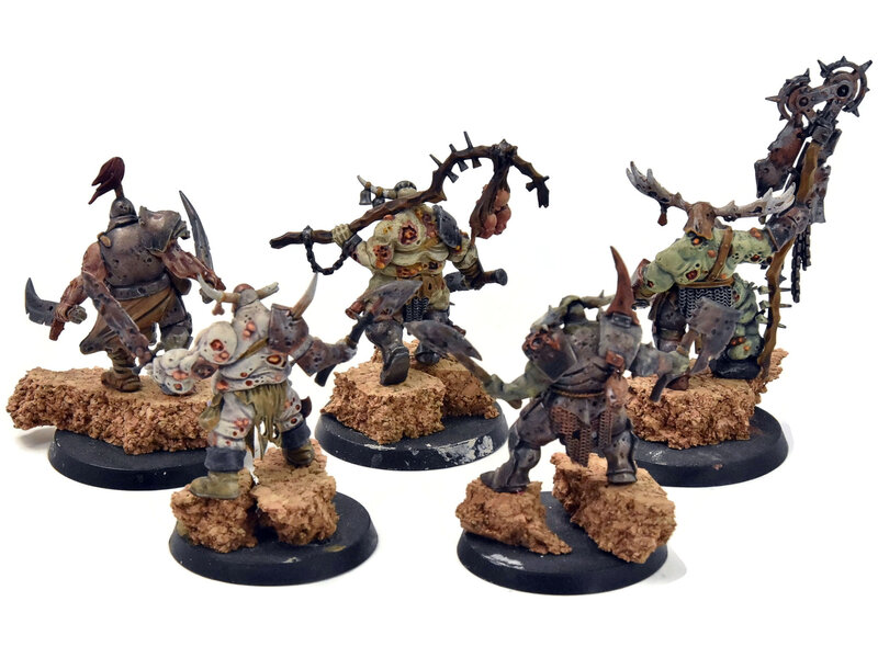 Games Workshop MAGGOTKIN OF NURGLE 5 Putrids Blightskings #1 Sigmar