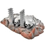 Games Workshop SCENERY Skull Temple #1 WELL PAINTED warhammerSigmar