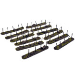 SCENERY Fences Custom Made Warhammer 40K Wargaming 25-32mm Terrain