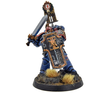 SPACE MARINES Bladeguard Ancient #1 WELL PAINTED Captain converted 40K