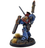 Games Workshop SPACE MARINES Bladeguard Ancient #1 WELL PAINTED Captain converted 40K