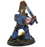 Games Workshop SPACE MARINES Bladeguard Ancient #1 WELL PAINTED Captain converted 40K