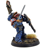 Games Workshop SPACE MARINES Bladeguard Ancient #1 WELL PAINTED Captain converted 40K