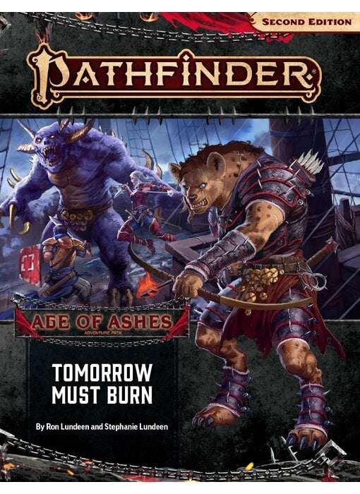 Pathfinder 2E Age Of Ashes 3 - Tomorrow Must Burn