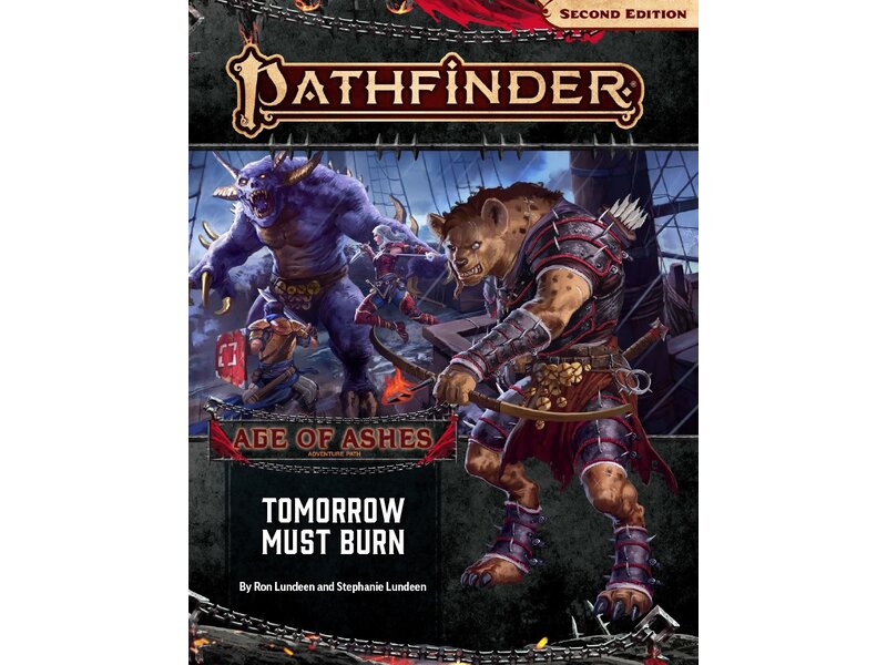 Paizo Pathfinder 2E Age Of Ashes 3 - Tomorrow Must Burn