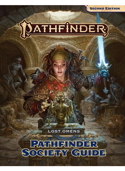Pathfinder 2E Lost Omens Pathfinder Society Guide (HC)