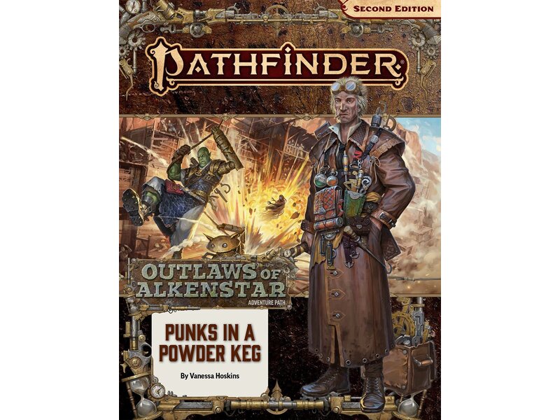 Paizo Pathfinder Outlaws Of Alkenstar 1 - Punks In A Powderkeg