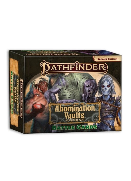 Pathfinder Rpg - Abomination Vaults Battle Cards