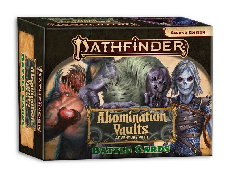 Paizo Pathfinder Rpg - Abomination Vaults Battle Cards