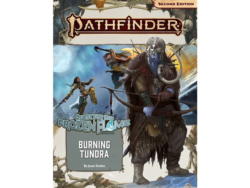 Paizo Pathfinder Adventure Path: Burning Tundra (Quest for the Frozen Flame 3 of 3)