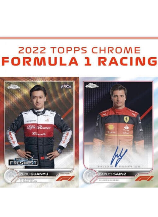2022 Topps Formula 1 Chrome Racing Lite