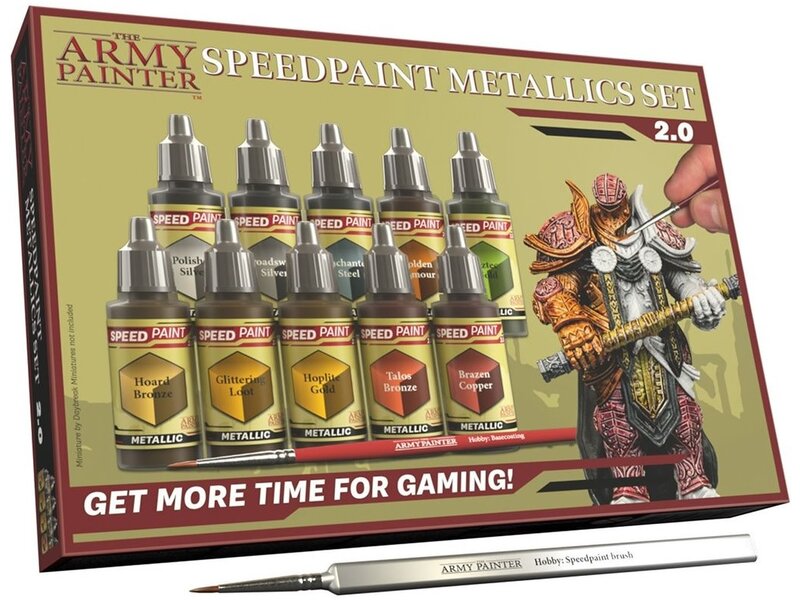 The Army Painter Warpaints - Speedpaint Metallics Set 2.0