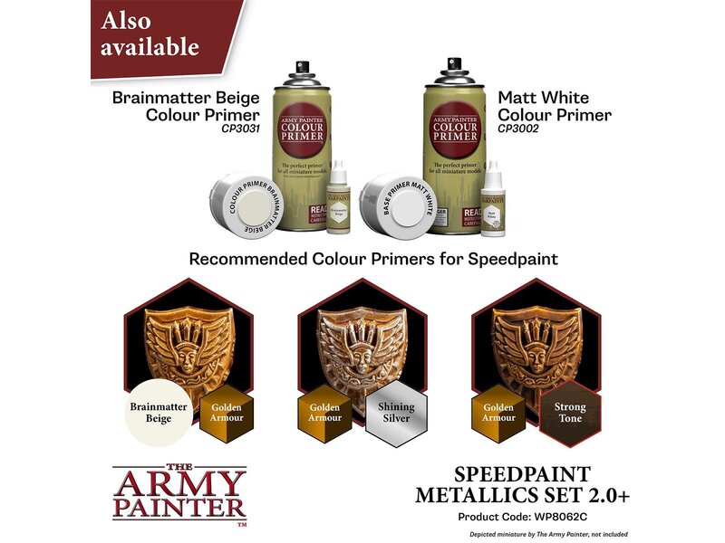 The Army Painter Warpaints - Speedpaint Metallics Set 2.0