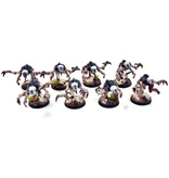 Games Workshop TYRANIDS 8 Genestealer Brood #1 WELL PAINTED Warhammer 40K