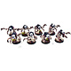 TYRANIDS 8 Genestealer Brood #1 WELL PAINTED Warhammer 40K