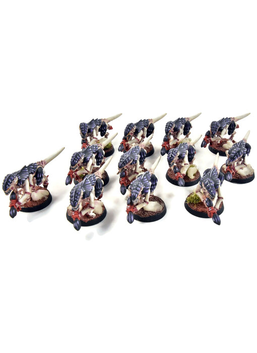 TYRANIDS 12 Termagant Brood #2 WELL PAINTED Warhammer 40K