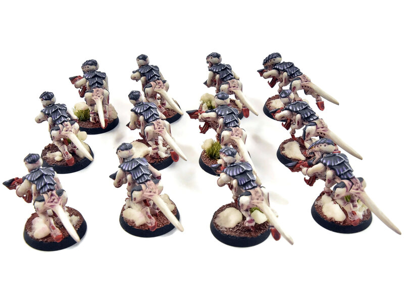 Games Workshop TYRANIDS 12 Termagant Brood #2 WELL PAINTED Warhammer 40K