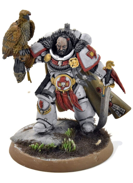 SPACE MARINES Kor'sarro Khan #1 WELL PAINTED Warhammer 40K white scars