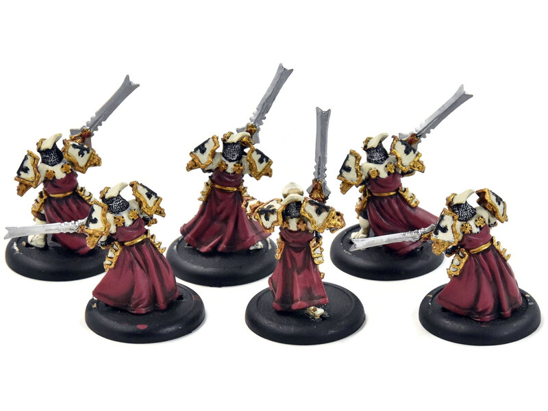 Games Workshop WARMACHINE 6 Knight Exemplar #1 protectorate of menoth WELL PAINTED