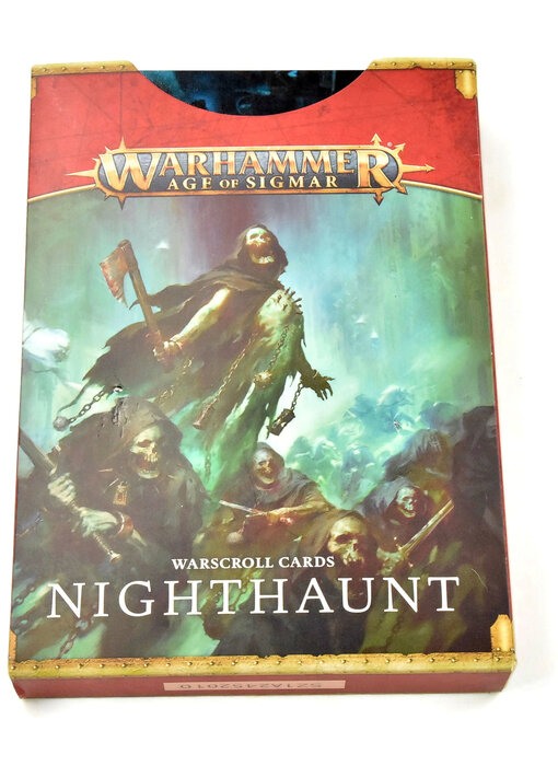 NIGHTHAUNT Warscroll Cards USED Good Condition Warhammer Sigmar