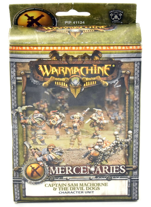 WARMACHINE Captain Sam Machorne and The Devil Dogs merceraries NEW