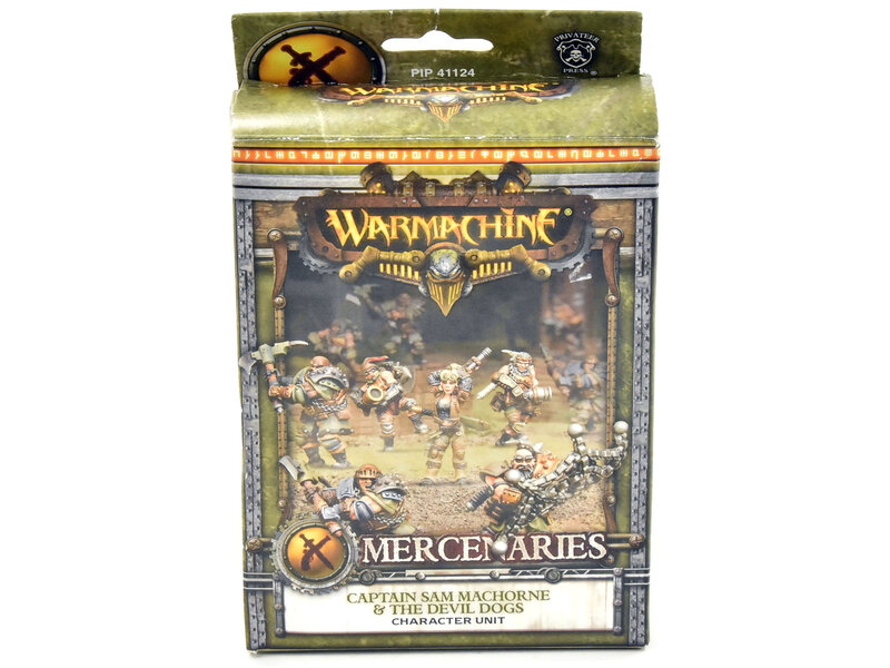 WARMACHINE Captain Sam Machorne and The Devil Dogs merceraries NEW