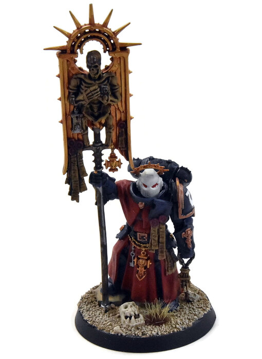 SPACE MARINES Primaris Ancient #1 WELL PAINTED Warhammer 40K Ultramarines