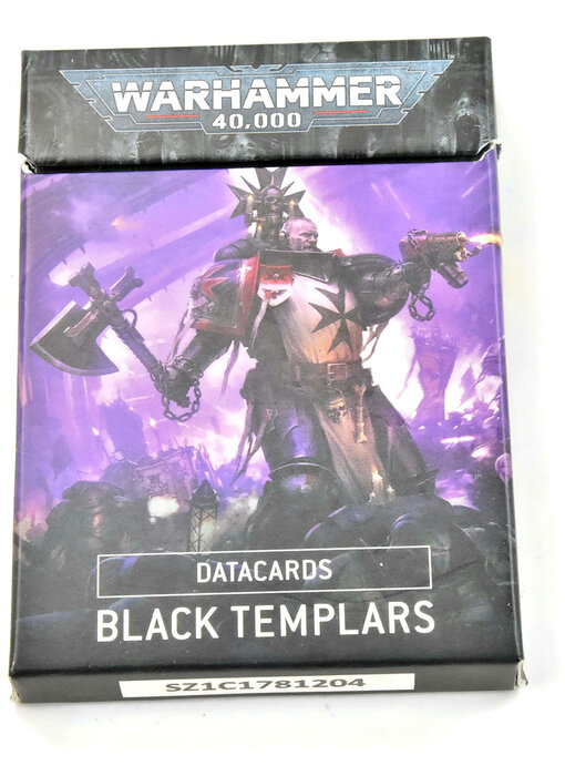 BLACK TEMPLARS Datacards Warhammer 40K