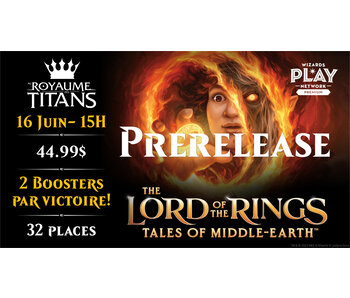 Prerelease - Lord of the Rings - 16/06/2023 - 15h