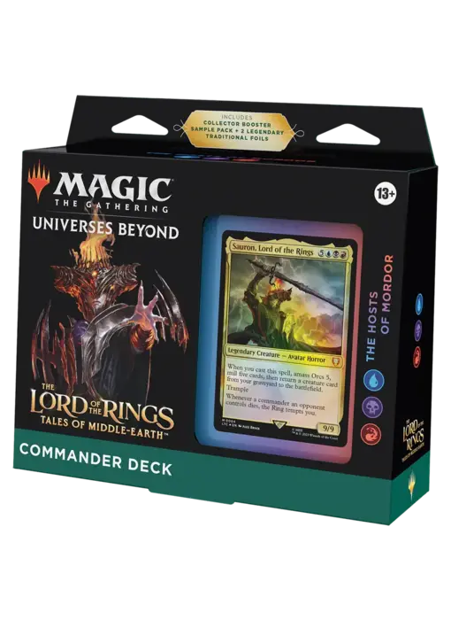 MTG - Lord of the Rings Commander Deck The Hosts of Mordor
