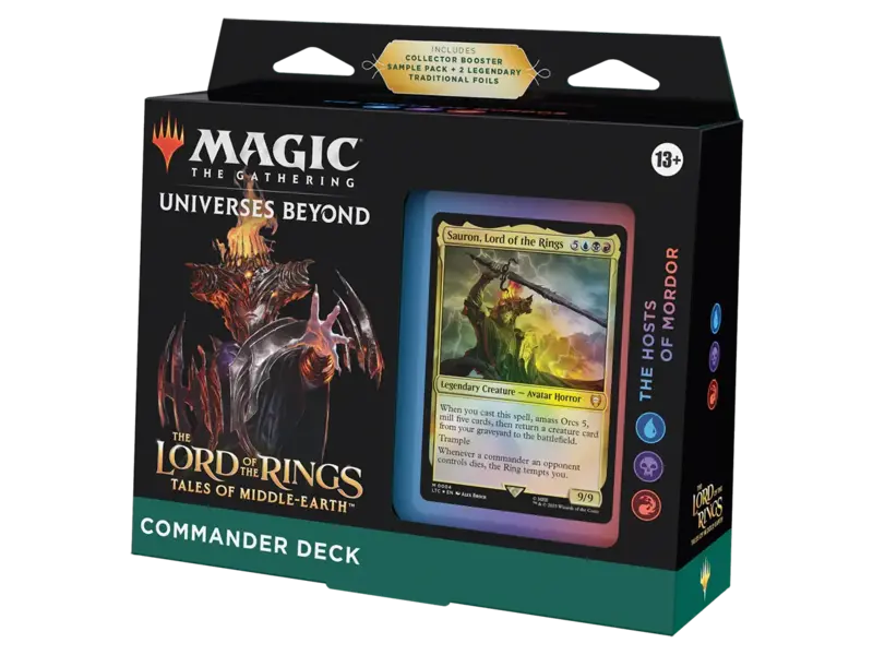 Magic The Gathering MTG - Lord of the Rings Commander Deck The Hosts of Mordor