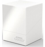 Ultimate Guard Deck Case Boulder 100+ Solid White