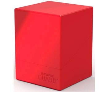 Ultimate Guard Deck Case Boulder 100+ Solid Red