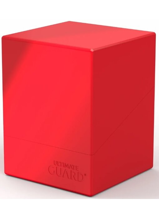 Ultimate Guard Deck Case Boulder 100+ Solid Red