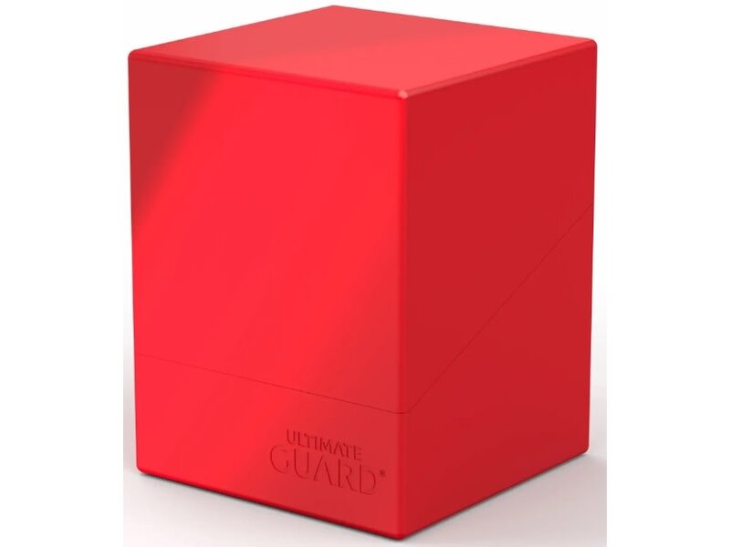 Ultimate Guard Deck Case Boulder 100+ Solid Red