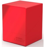 Ultimate Guard Deck Case Boulder 100+ Solid Red