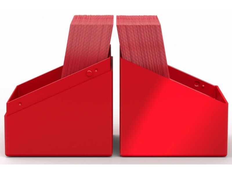 Ultimate Guard Deck Case Boulder 100+ Solid Red