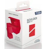 Ultimate Guard Deck Case Boulder 100+ Solid Red
