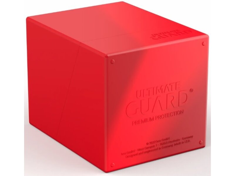 Ultimate Guard Deck Case Boulder 100+ Solid Red