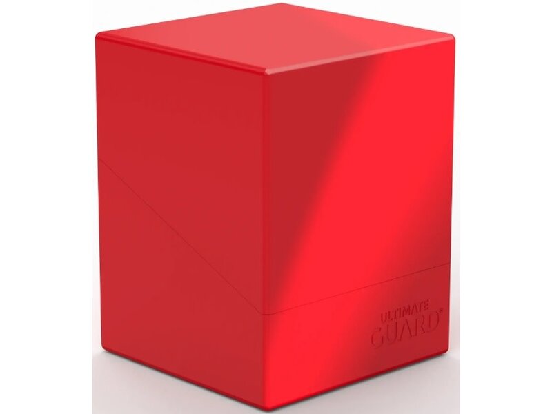 Ultimate Guard Deck Case Boulder 100+ Solid Red