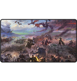 Ultra Pro Ultra Pro Playmat LOTR Tales Of Middle-Earth Black Stitched