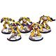 SPACE MARINES 5 Terminators #1 WELL PAINTED Imperial Fists