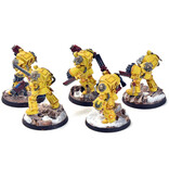 Games Workshop SPACE MARINES 5 Terminators #1 WELL PAINTED Imperial Fists