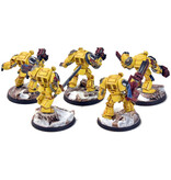 Games Workshop SPACE MARINES 5 Terminators #1 WELL PAINTED Imperial Fists
