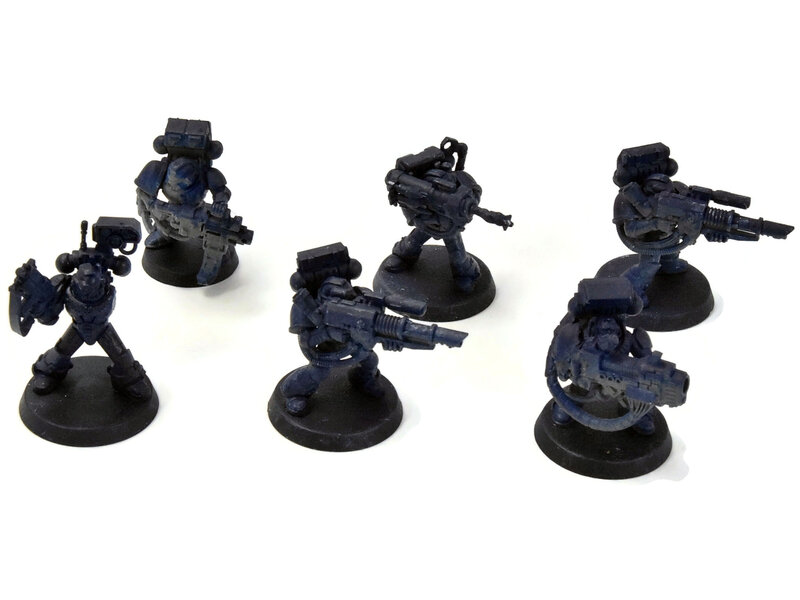 Games Workshop SPACE MARINES 6 Devastators #1 Incomplete  Warhammer 40K