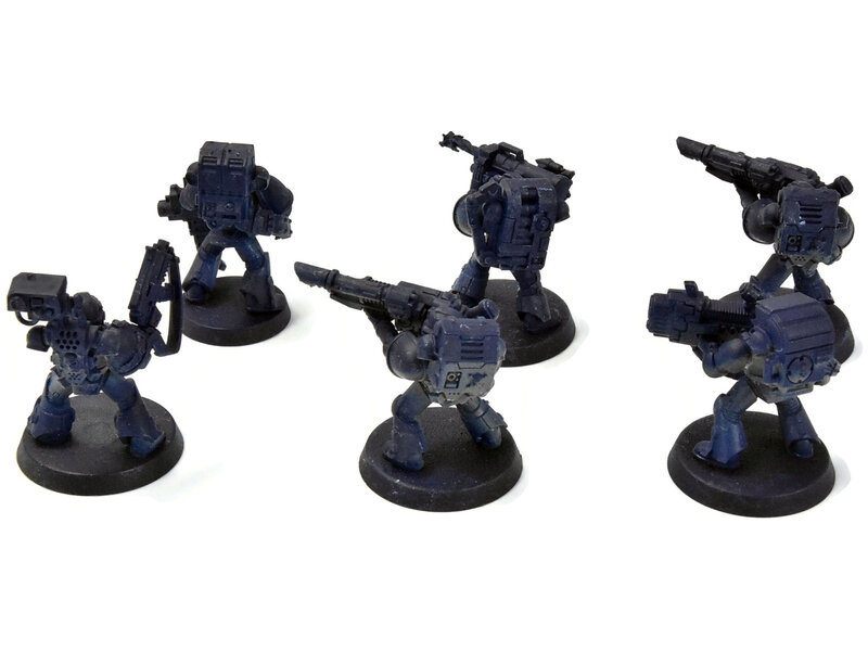 Games Workshop SPACE MARINES 6 Devastators #1 Incomplete  Warhammer 40K
